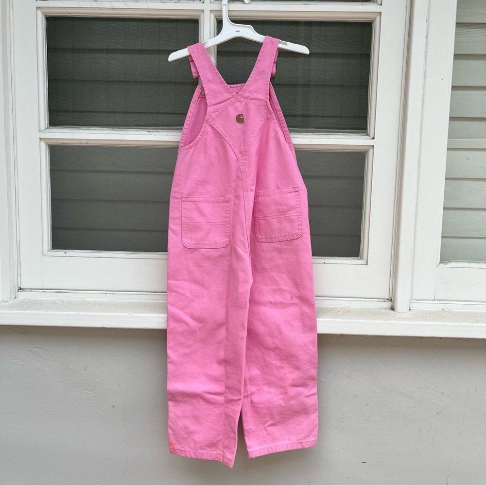 Carhartt Pink Bib Overalls